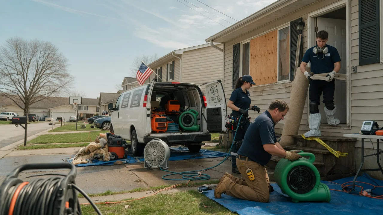 Water Damage Restoration in Mount Sherman, KY near me